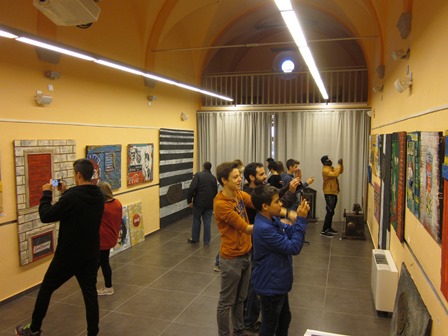 Visita 4t ESO FEDAC Guissona exposició S. Farré